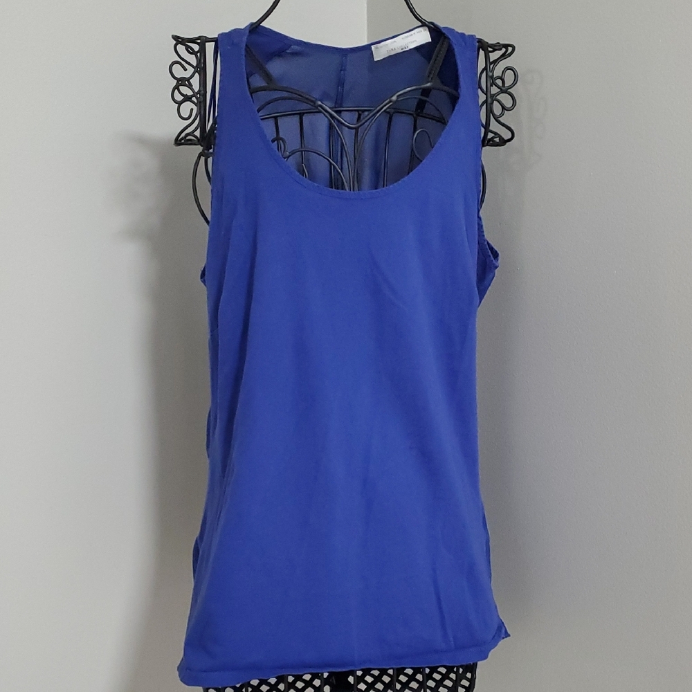 Zara Royal Blue Tank Top